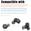 Luckvan Replacement Ear Tips for Sony Earbuds WF XBA MDR