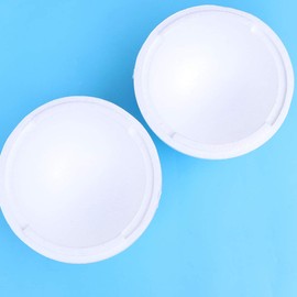 PRETYZOOM Polystyrene Balls Craft DIY White Foam Balls 20 cm 25 cm 30 cm Hollow Ball Modelling Christmas Wedding Festival Party Decoration School Projects Christmas Decoration Craft Supplies