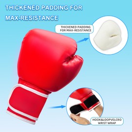 Vasolpryb Kids Boxing Gloves for Kids Boys Girls Youth Age 4-10 Years Training Gloves for Punching Bag Kickboxing Muay Thai