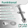 DSM – Schlossschrauben M6 x 55 mm nach DIN 603