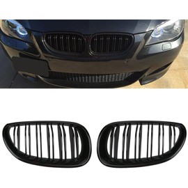 Front Kidney Grill Grilles Insert Trims Stripe for E60 E61