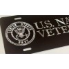 Diamond Etched Products US Navy USN Veteran Car Tag Diamond
