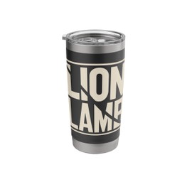 Christian Lion Lamb Jesus King Savior Peace Stainless Steel Insulated Tumbler