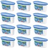 Ksend Moisture Absorbers, 12 Pack, Compact Dehumidifier for Closet, Efficient