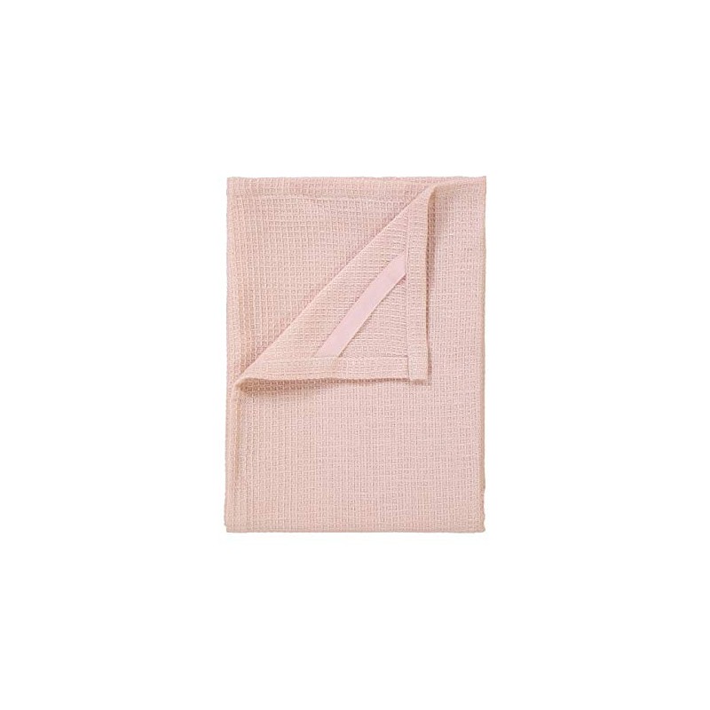 blomus Grid Tea Towel Rose Dust Width 50 cm Depth