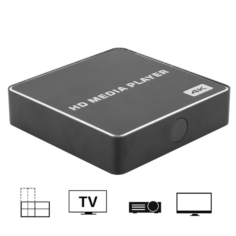 Mini Full High Definition 1080P USB Media Box 4K Player