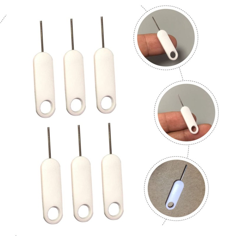 DOITOOL 20pcs Practical Sim Remover Kit Needle Ejector Pin for
