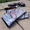 FISHMAN GB-201805 Summer 5 Fingerless Gloves Grey XXL