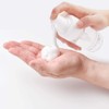FUTISKY 4-Pack Mini Plastic Foaming Soap Pump Dispenser Bottles, BPA-Free,