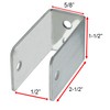 Harris Hardware 11999-B Stanped Stainless Steel Extra Long U Bracket