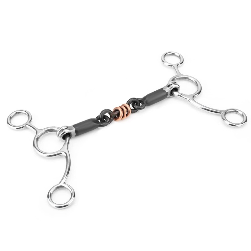 Horse bits, Black Horse Chew, Horse Snaffle,Stainless Steel Gag Bit