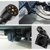 Nilight 7 Way Trailer Plug Extension Cord 12 Feet Heavy