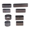 20PCS Leather Die Cutter Round Quadrate Hearts Leather Cutting Dies