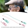 Hearing Aid Clips Pink Green Combination Set Portable Compact Flexible