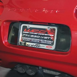 SR1 Performance Corvette Blackout Reverse Light Kit 2 Pc. Acrylic : 1997-2004 C5 & Z06