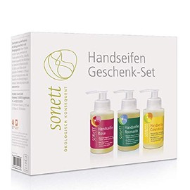 sonett Calendula Rosemary Rose Hand Soap Gift Set 3 x 110ml (2 x Set)