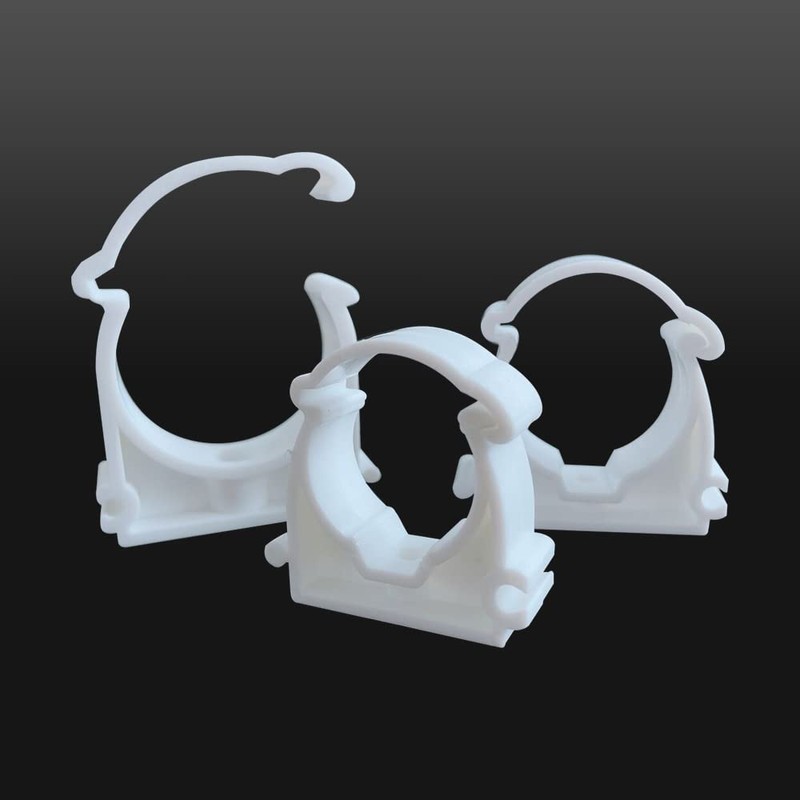 HLIWS 12PCS Inner Diameter 40mm,Plastic Water Pipe Fixed Clips,Tubing Clips,Universal