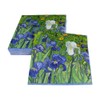 Caspari Van Gogh Irises Paper Luncheon Napkins - Four Packs