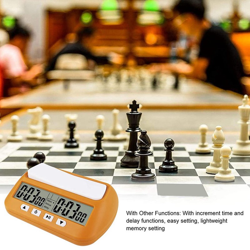 2X Chess Clock, Digital Chess & Game, Multipurpose Portable Professional