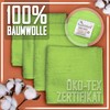 NatureMark Pack of 10 Face Cloths 100 % Cotton Terry
