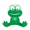 WENKO Saughaken Frosch Grün - Wandhaken, Kleiderhaken, Kunststoff (ABS), 9.5