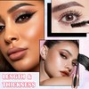 2 Pack 4D Silk Fiber Lash Mascara,Lengthening and Thick,Long Lasting