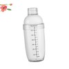 BIUDECO Milk Tea Shaker Fall with Scale 700ml Resin Bottle