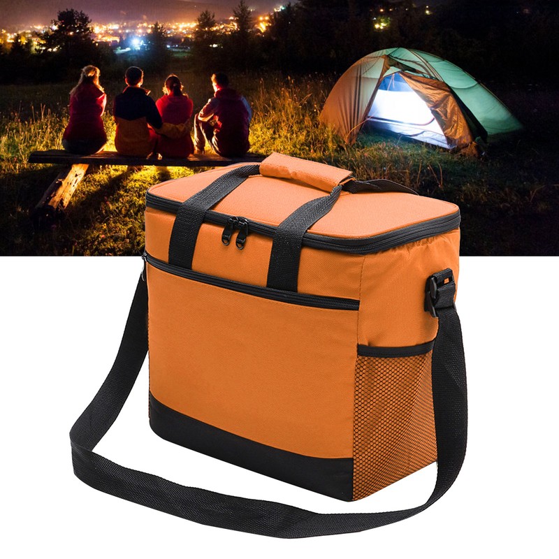 16L Lunch Bag Insulated Bento Bag Waterproof Lunch Cooler Bag
