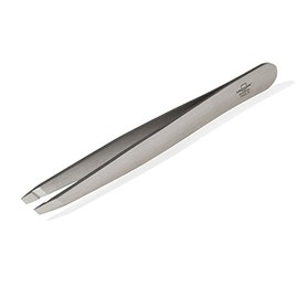 Profinox Slanted Stainless Steel Tweezers. Made by Malteser in Solingen, Germany