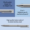 Lamy logo brushed twin pen – timeless multifunction pen -