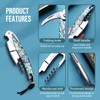 Drincarier Shell Handle Waiter Corkscrews-Wine Openers,Corkscrew Bottle Openers,3-in-1 Wine Key