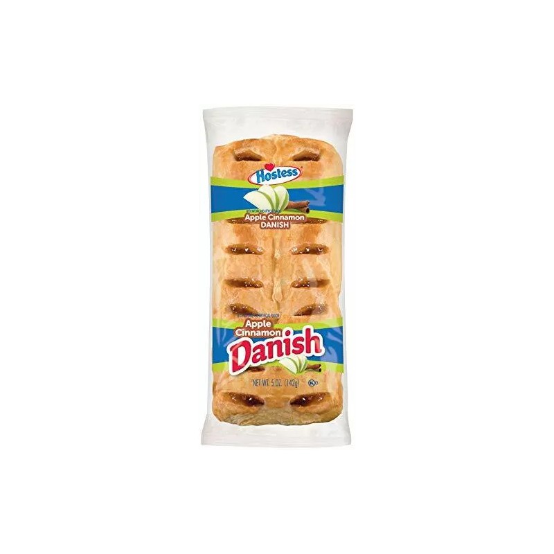 Hostess Apple Cinnamon Danish | 5 Oz | 6 Count