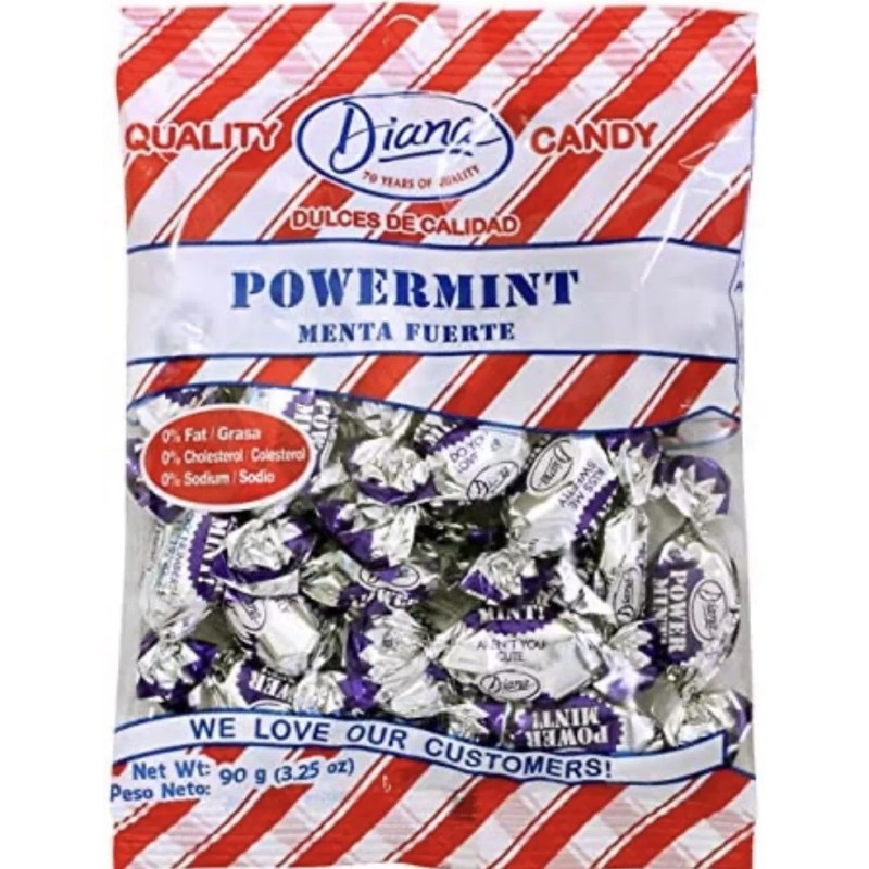 Diana Candy 4-Pack Diana Power Mints - 3.25 oz  Super