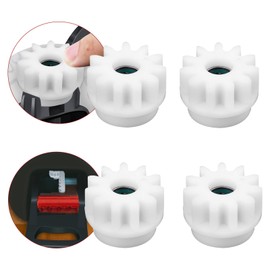 4pcs Mop Gear for Ocedar, Replacement One Way Clutch Mop Pedal Broom Replacement Pedal Broom Rotate Bucket Bearing Gear Sprocket Repair for O-Cedar Vileda Rotate Mop