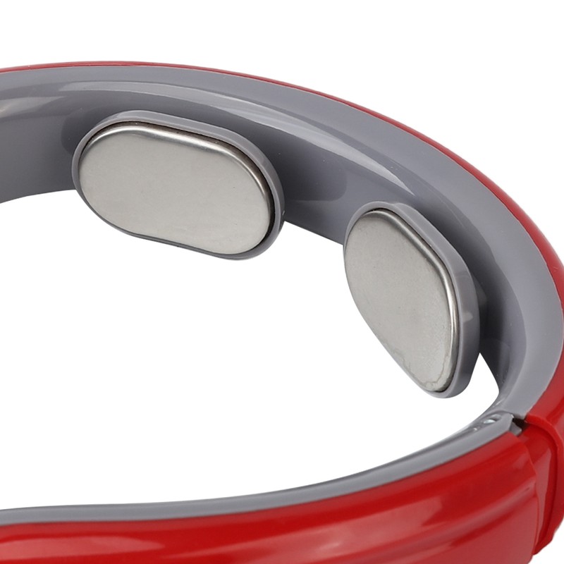 Wireless Pulse Neck Massager 6 Modes 9 Strengths Rechargeable Heating