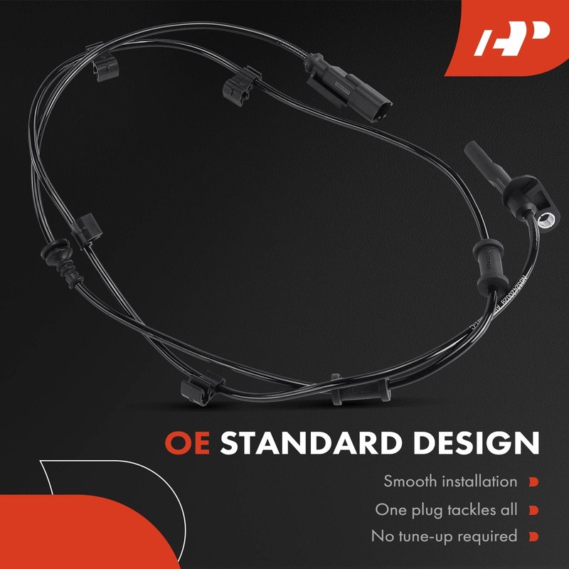 A-Premium ABS Wheel Speed Sensor Compatible with Ram Models -