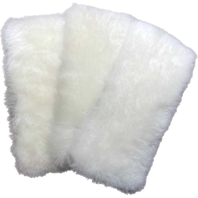 Genuine Lambwool Mop for Floor Cleaning, Dusting, Waxing, 9" Flat