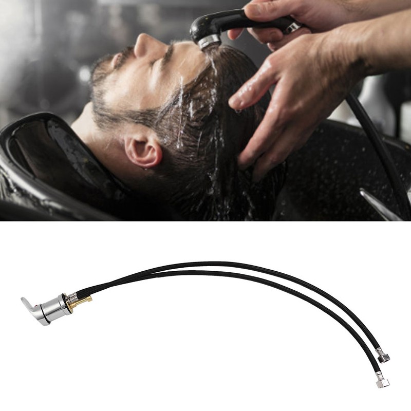 Hair Salon Shampoo Basin Hot Cold Double Control Faucet Switches