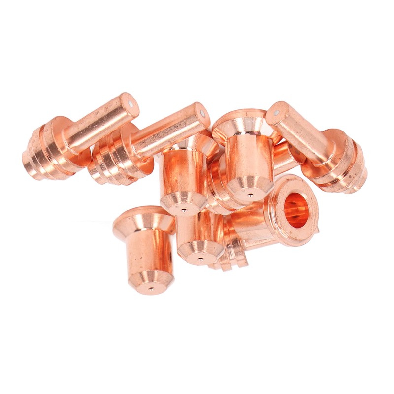 10Pcs Nozzle Electrode Kit Brass 176655 Electrode 176656 Nozzle Tip