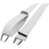 Harrys-Collection Men's Braces 4 Extra Strong Clips Single Colour -