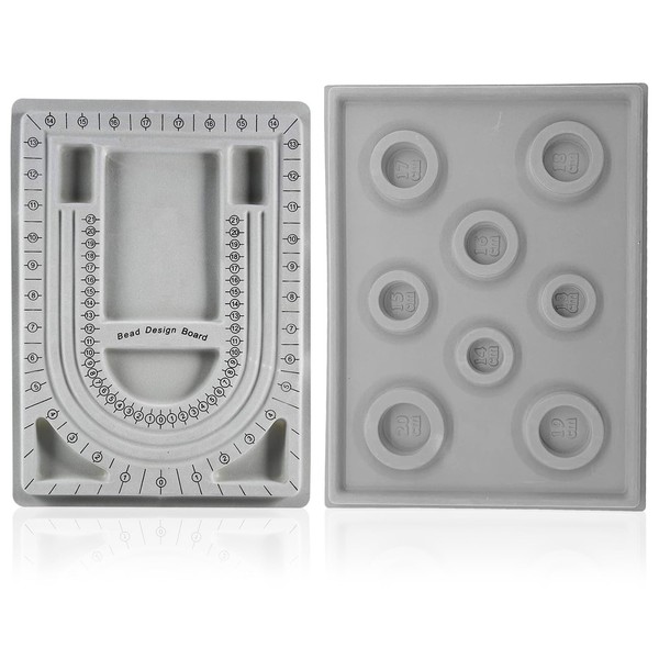 KRISFD Bead Board, Design Plate for Beads, Pack of 2,