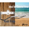 JBscoop Ladder Hanger for Garage Wall, Ladder Storage Strollers and