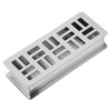 Stainless Steel Toothpick Holder Hollowed Out Rust Prevention Rectangle Toothpick