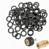 3/8" Pressure Washer O-Ring Replacement Set,M22 Quick Connect Fittings, Red