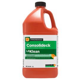 Prosoco LSKlean | Maintenance cleaner for lithium silicate hardened/densified concrete - Trusted by Professionals (1-Gallon)