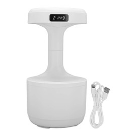 Anti Gravity Humidifier Water Drop Humidifier Quiet Operation Fine Misting Leakage Proof USB Powered Mist Humidifiers White