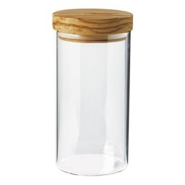 Bérard 35102 Storage Container with Lid 900 ml Olive Wood