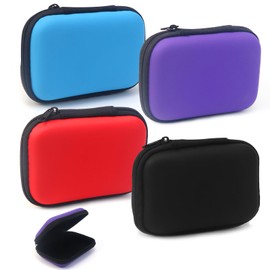 VAIAV Playing Card Box, Set of 4 Playing Cards Case, Card Box, Playing Cards Storage, Playing Cards Bag for UNO, Cards, Playing Cards