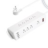 9 Outlets Power Bar with USB C PD 20W, HdcTek