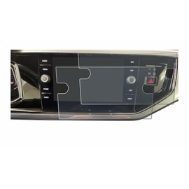 BROTECT Entspiegelungs-Schutzfolie für Volkswagen Polo VI Ready 2 Discover 8" (2 Stück) Matte Displayschutz-Folie, Anti-Fingerprint